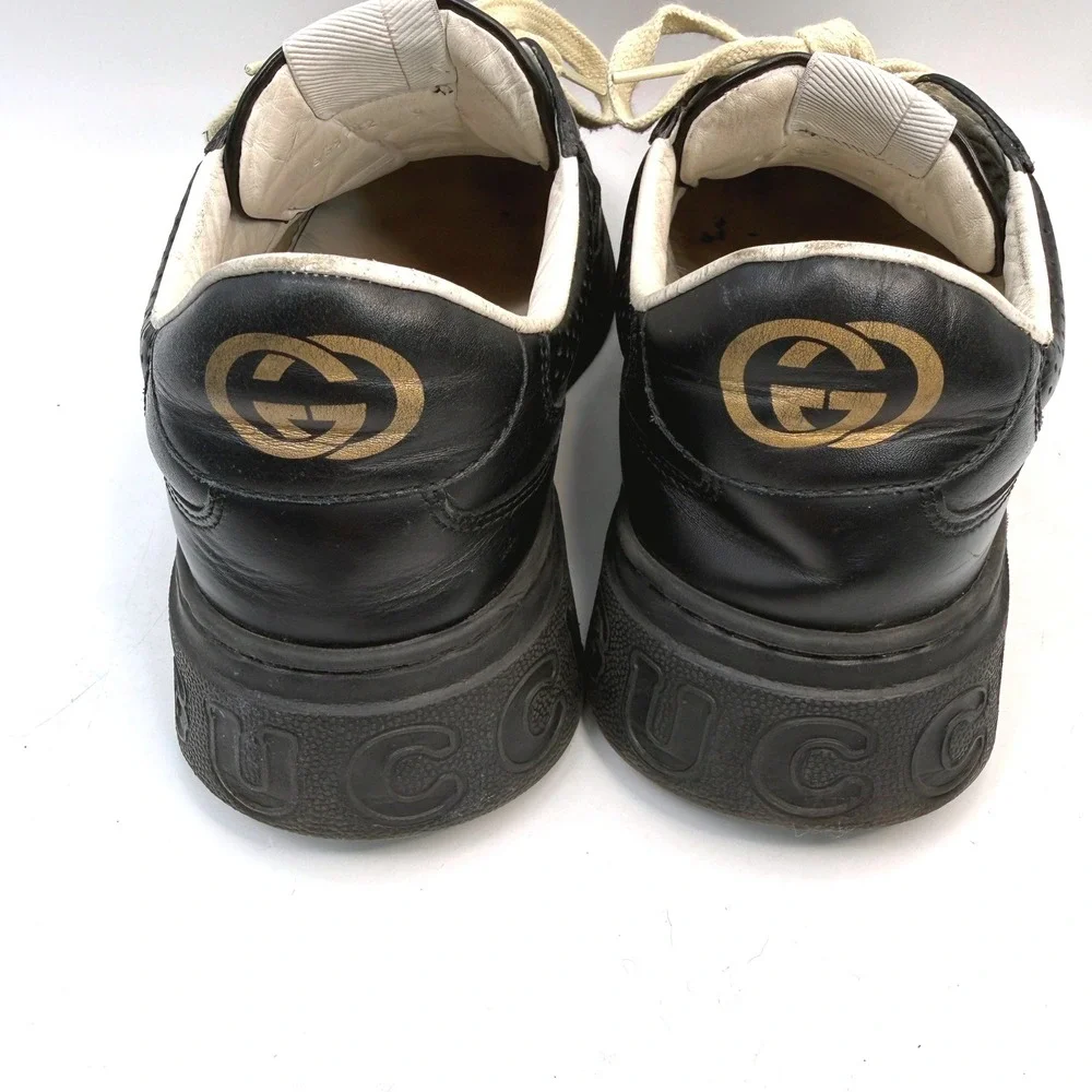 Gucci GG Embossed Sneaker Mens 9.5 US 9 UK Black Designer Luxury Streetwear - Picture 4 of 14